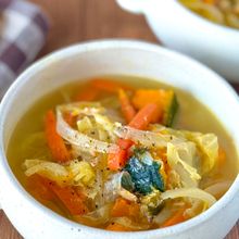 揺らぎがちな春の身体をととのえる【春野菜とツナのスープ】
