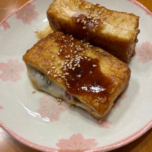 おいしーさーの作ってみた!投稿(【梅しそチーズ甘辛厚揚げ】10おつまみ♡絶妙な組み合わせ♪)