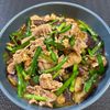 楽ラク手抜キッチン🐶🐾の作ってみた!投稿(茄子とニラと豚こまの《スタミナ♡味噌煮》)