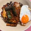 ゆっこの作ってみた!投稿(【ワンパン10分で作る!】茄子とズッキーニの簡単キーマカレー)
