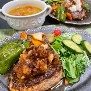 みっさキッチンの作ってみた!投稿(【和風おろしそバーグ】お店のあの味☆ご飯が進む絶品おかず♪)