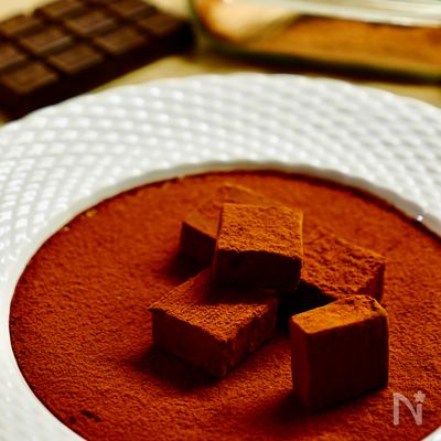 【悪魔の口溶け生チョコガナッシュ】リピート確定レシピ！！