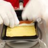 混ぜて焼くだけ「バターオイルなし米粉のバームクーヘン」の工程4