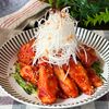 フライパンで簡単!【鶏むね肉でパダク風ヤンニョムチキン】