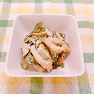 ビートの作ってみた!投稿(きゅうりとちくわの塩昆布ごまマヨ和え・和えるだけで簡単！)