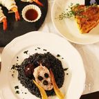 ハロウィンに♪イカスミリゾット
