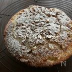 バター不使用スペイン流ケーキ♪レモンが香るアーモンドトルタ