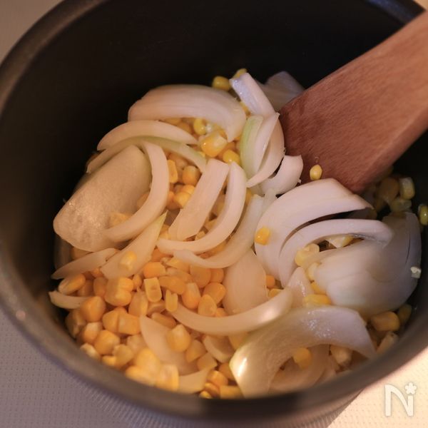 パンに合うスープ】とうもろこしのポタージュ | レシピサイトNadia