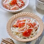 さっぱり☆ごまマヨ風味の『大根とミニトマトの胡麻ドレサラダ』