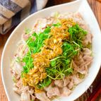 あと引く☆さっぱり♪【豚キャベツの香味ぽん酢だれ】