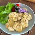 鶏むね肉でマスタードマヨチキン