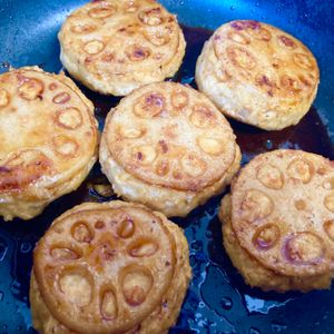 ゆかりの作ってみた!投稿(【甘酢蓮根つくねバーグ】絶品褒められおかず♡)