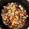 根菜とウインナー《極旨♡豆乳カレースーブ》の工程2