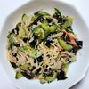 ふうかの作ってみた!投稿(レンチンでOK《野菜たっぷり♡中華サラダ》)