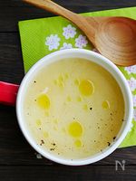 <ポリ袋調理>イタリア風卵スープ