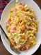 ちょっと贅沢♡生ハムとたまごのマカロニサラダ♡