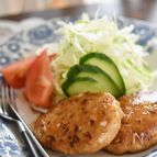 キャベツたっぷりつくねの照り焼き【冷凍・作り置き】