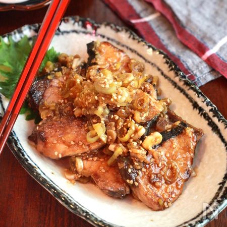 お魚の臭みなし ぶりのネギだく甘酢だれ焼き By Coto レシピサイト Nadia ナディア プロの料理家のおいしいレシピ