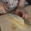 【食感美味しい♡】じゃがいものごま酢味噌和えの下準備