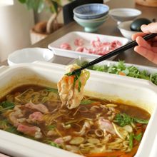 ほっとする味！香り高いだしカレー鍋