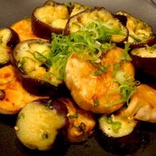 茄子とエリンギのエスニックソテー