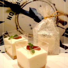 水切りヨーグルトを使ったレアチーズケーキ♪