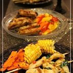 白身魚のグリル チリバジルバターソース