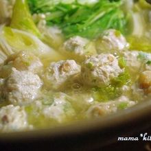 生姜たっぷり♪我が家の鶏団子