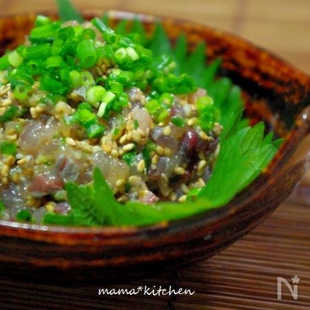 おうち居酒屋メニュー 鯵のなめろう By Mayu レシピサイト Nadia ナディア プロの料理家のおいしいレシピ