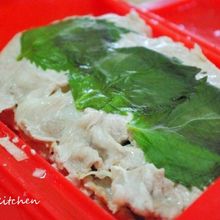 レンジで6分!豚肉とキャベツの重ね蒸し