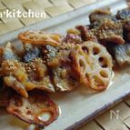 揚げ秋刀魚のみぞれ和え