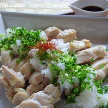 フライパンで簡単!茹で鶏