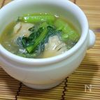 小松菜と春雨のとろみ中華スープ