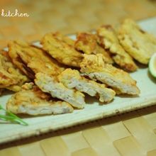 シャッキリ!大葉香る♪蓮根の挟み揚げ