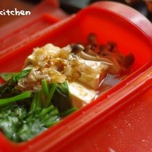 レンジで鍋風♪おかか蒸し