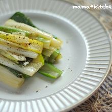 とろっと甘い♪下仁田ネギの白ワイン蒸し