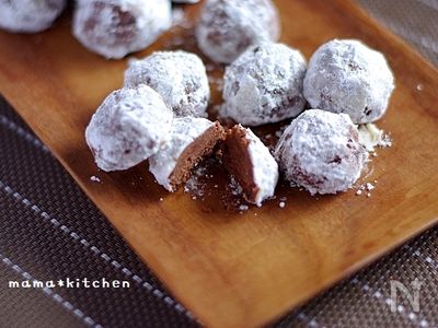 ほろほろ ココアのスノーボール By Mayu レシピサイト Nadia ナディア プロの料理家のおいしいレシピ