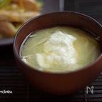 牛蒡とえのきのとろろ味噌汁