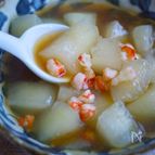 とろり♪冬瓜のエビ餡かけ
