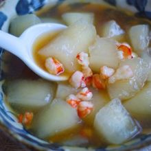 とろり♪冬瓜のエビ餡かけ