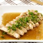 鶏むね肉の照り蒸し