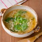 【食材2deスープ】レタスと玉子のさっぱりスープ『5分完成』