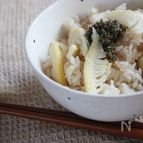 筍ごはん×とんぶり