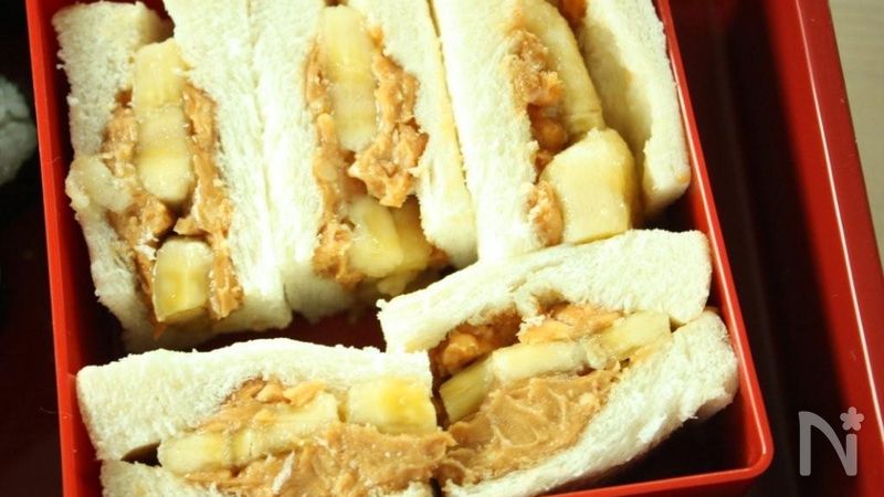 お弁当にも バナナ ピーナッツバターサンドイッチ レシピサイト Nadia ナディア プロの料理家のおいしいレシピ