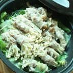 いろいろきのこの豚しゃぶ巻きタジン蒸し