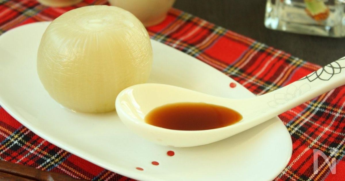 たったの3分 玉ねぎ丸ごと1個レンジ蒸し By シニア野菜ソムリエ立原瑞穂 レシピサイト Nadia ナディア プロの料理家のおいしいレシピ