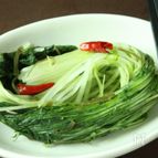 シャキシャキ美味☆水菜の浅漬け
