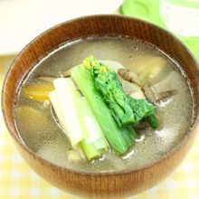 ちょっぴり春の具だくさんけんちん汁