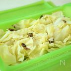 水不使用☆ルクエで簡単♪春キャベツのアンチョビ蒸し