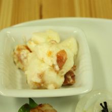 たたき長芋の梅肉和え